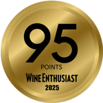 95Pts. 2025 Wine Enthusiast