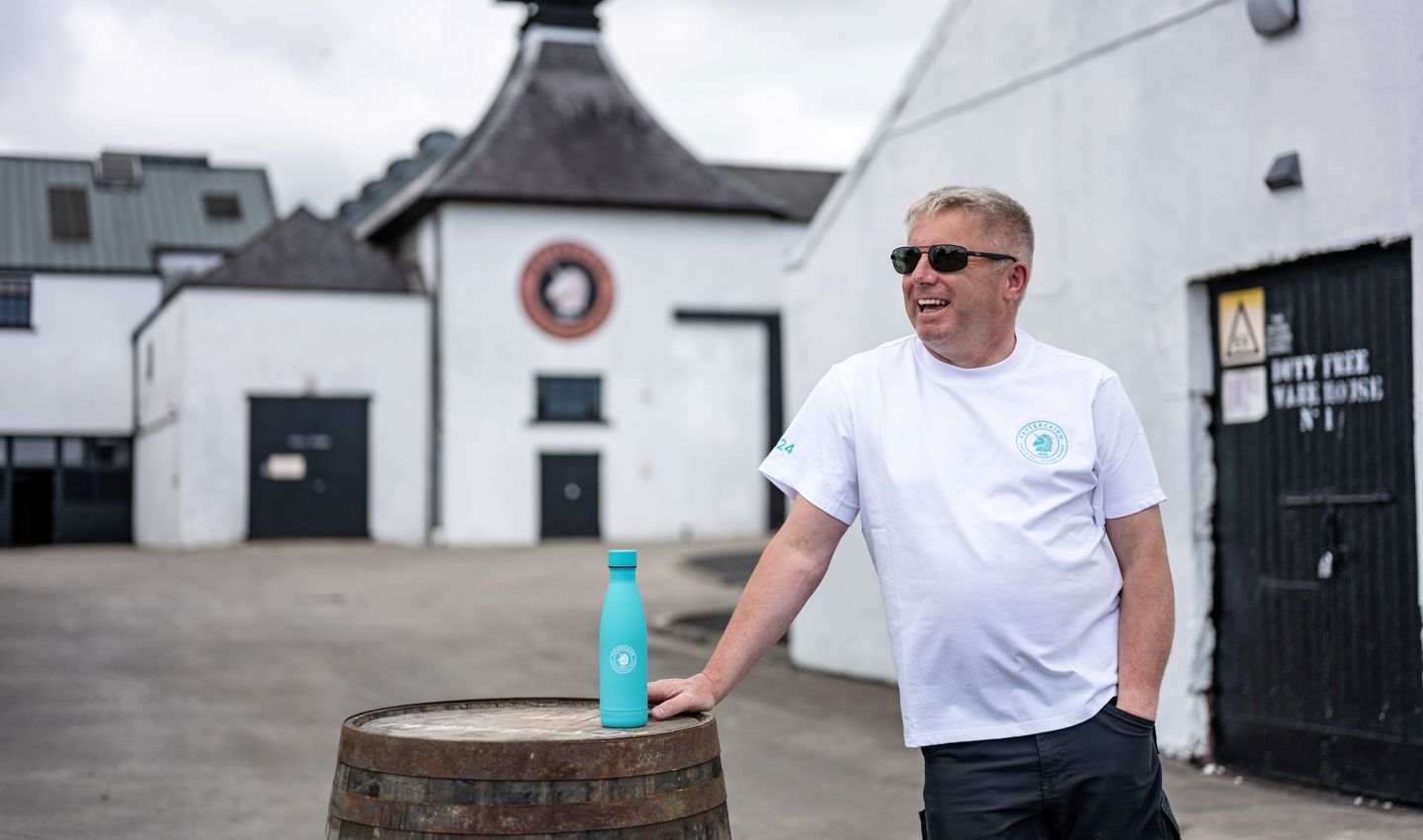 Fettercairn Logo White T Shirt (4)