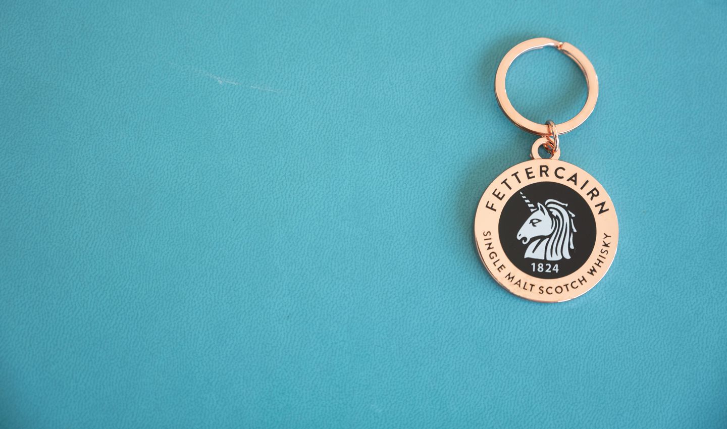 Fettercairn Logo Keyring (2)