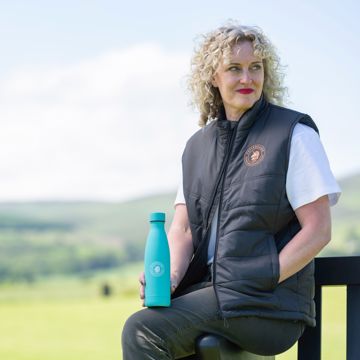 Fettercairn Logo Puffer In Black (6)
